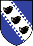 Arms of Charles Purcell